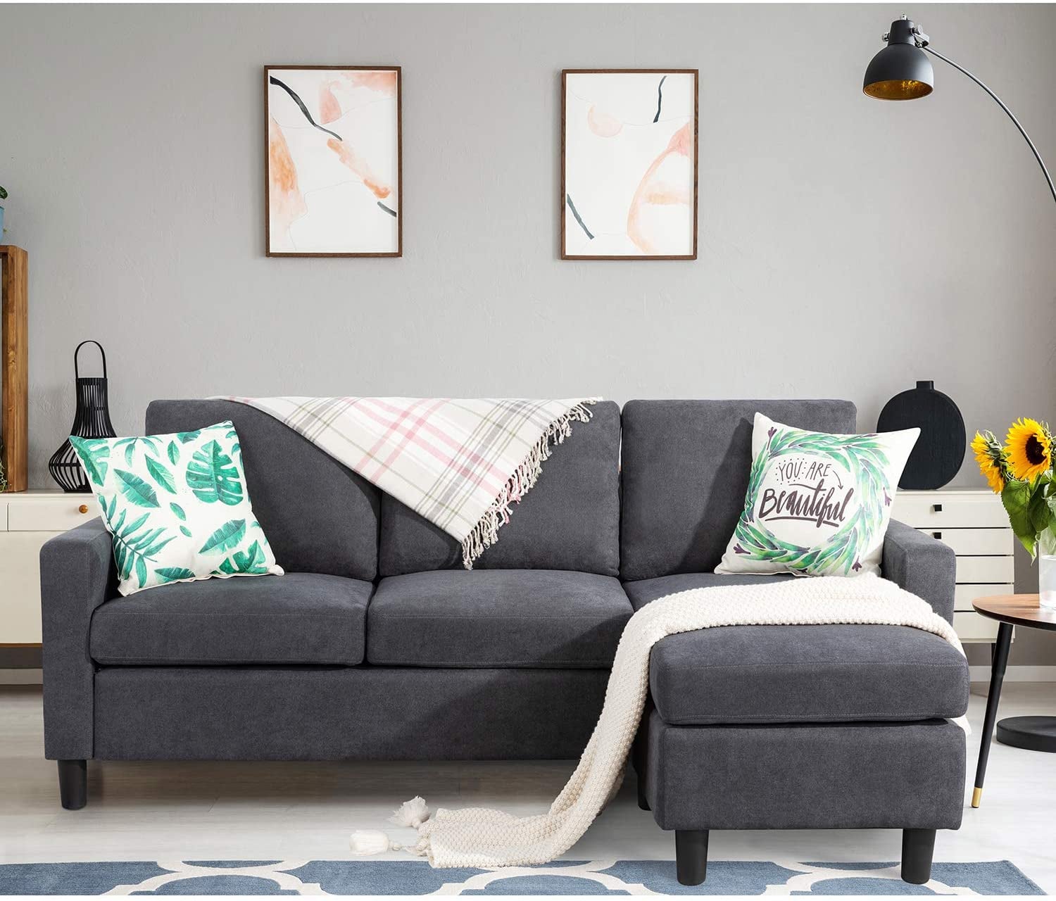 Classic outlet home sectional