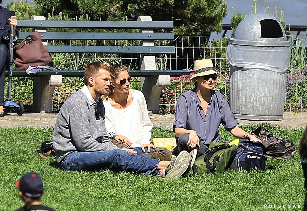 Gisele Bundchen and Tom Brady With Bridget Moynahan | Photos