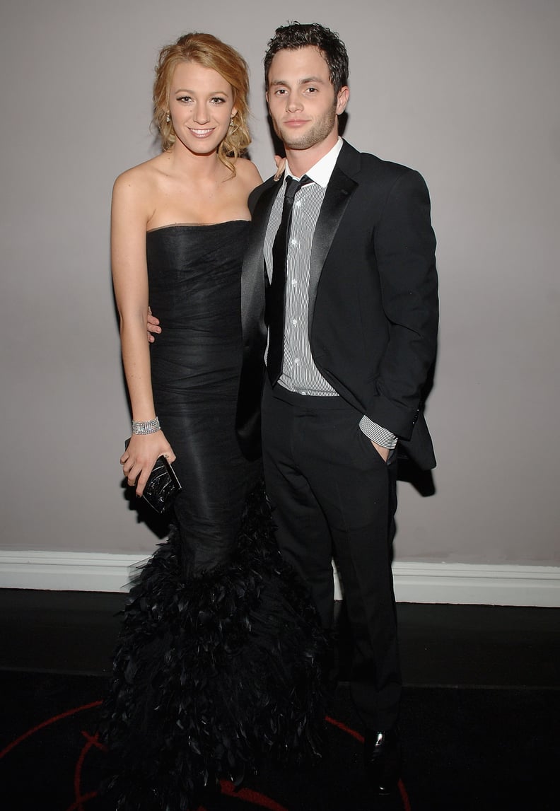 Blake Lively and Penn Badgley in 2008