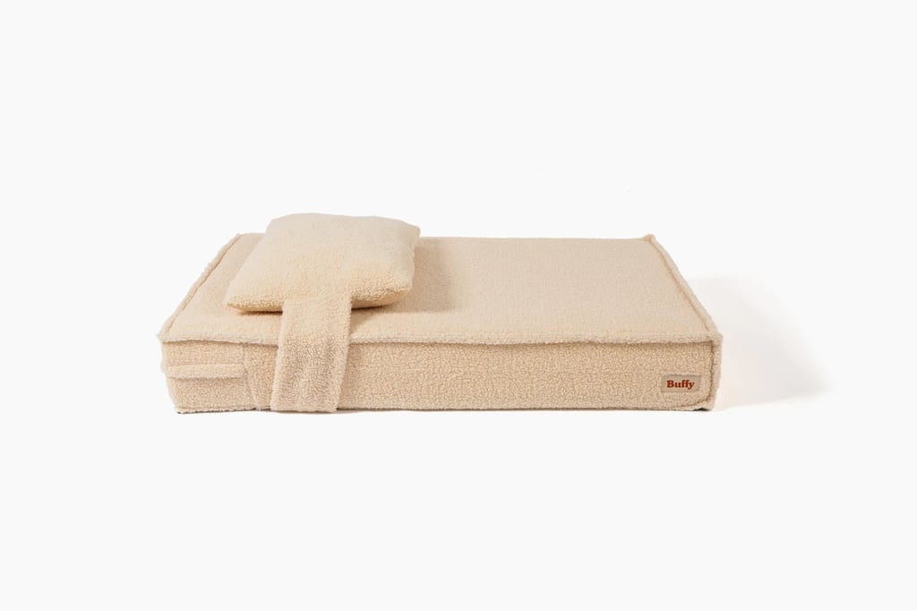 Buffy Orthopedic Pet Bed in Linen Sherpa Standard
