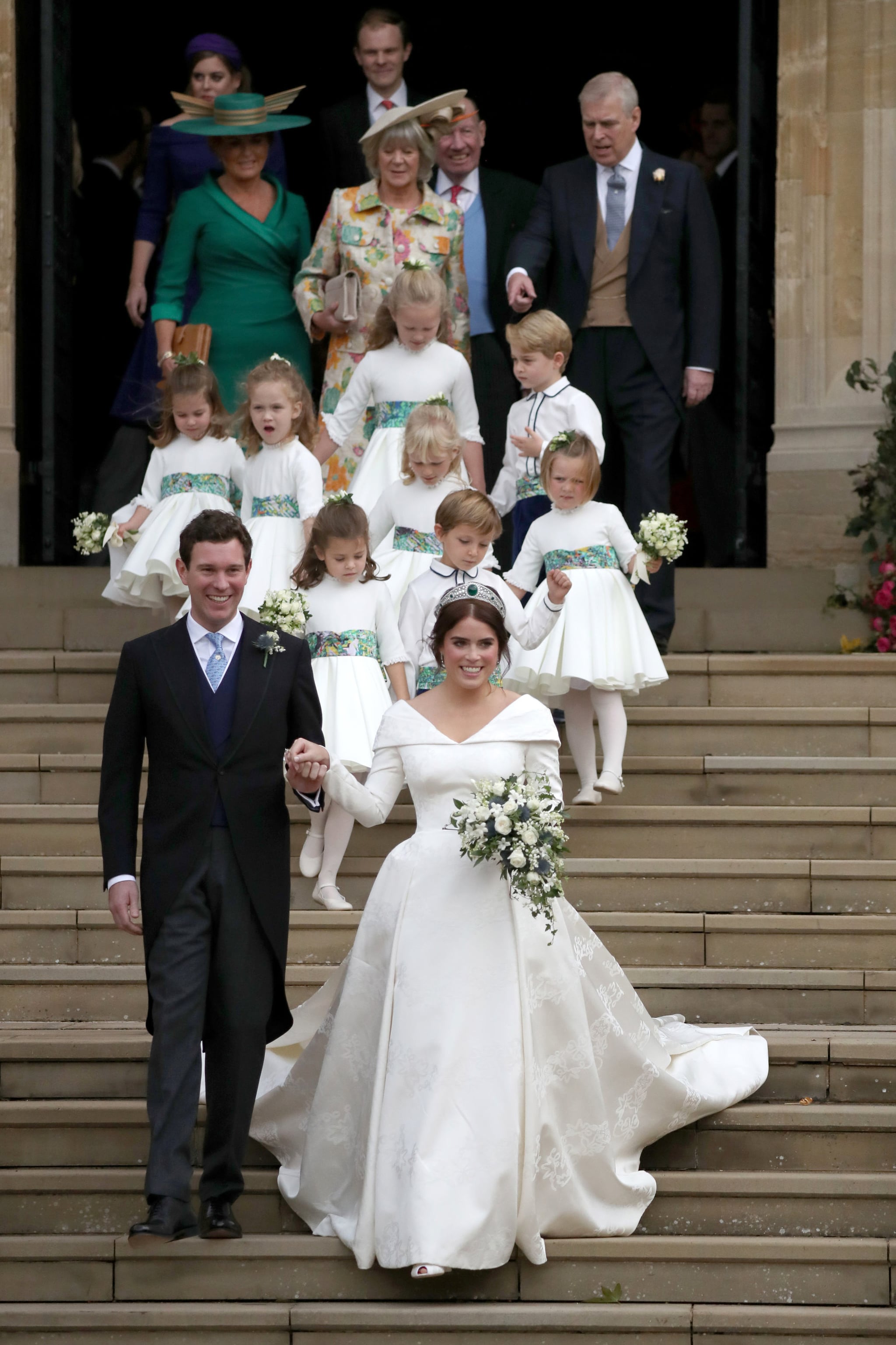 Princess Eugenie Wedding Shoes POPSUGAR Fashion UK