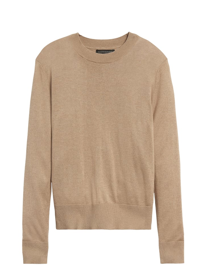 Silk Cashmere Relaxed Sweater Best Clothes From Banana Republic Under