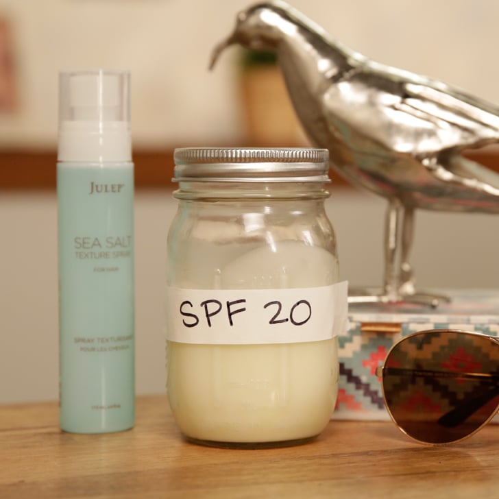 Homemade Physical Mineral Sunscreen