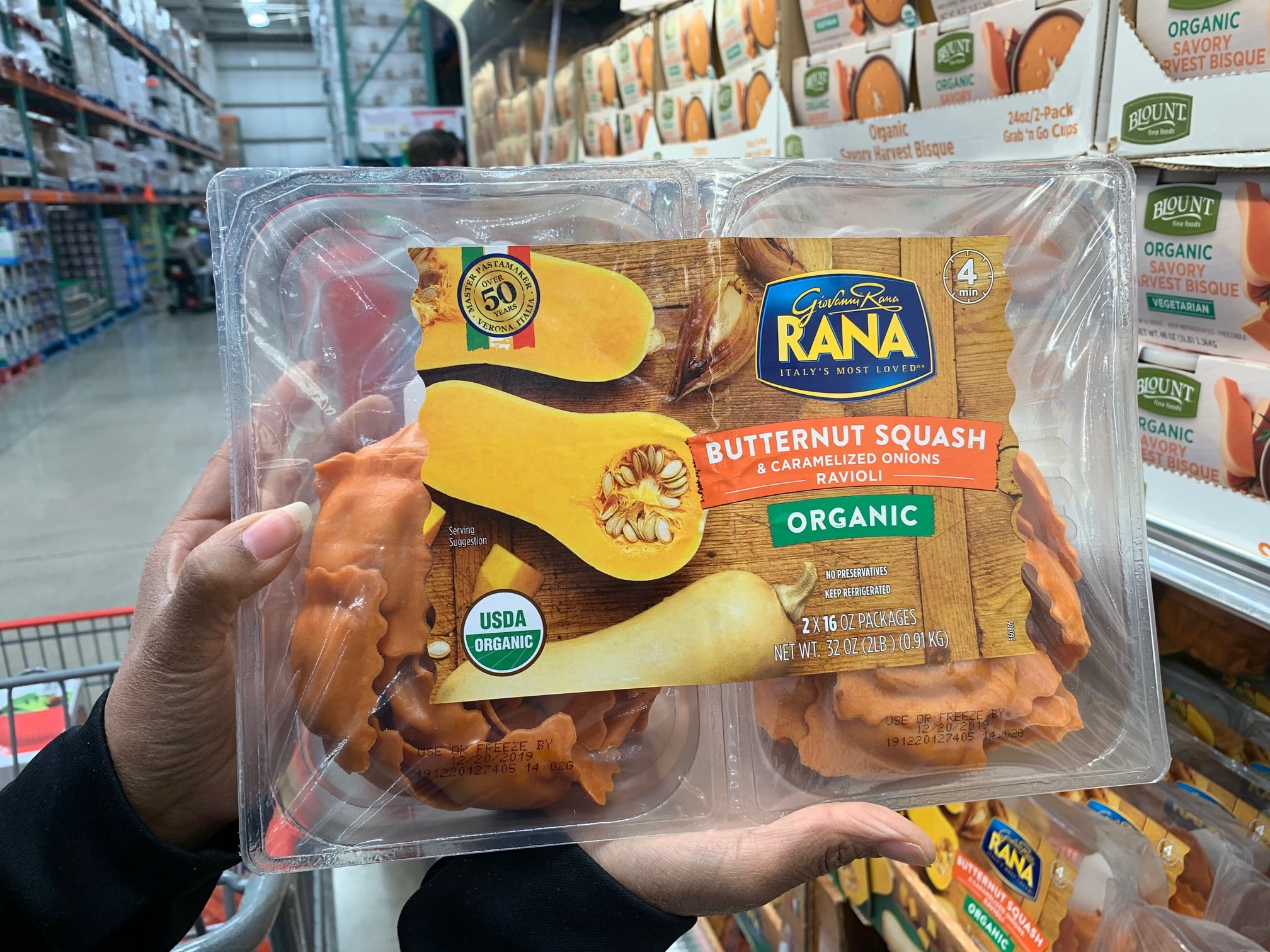 Costco Has Giovanni Rana Butternut Squash Ravioli