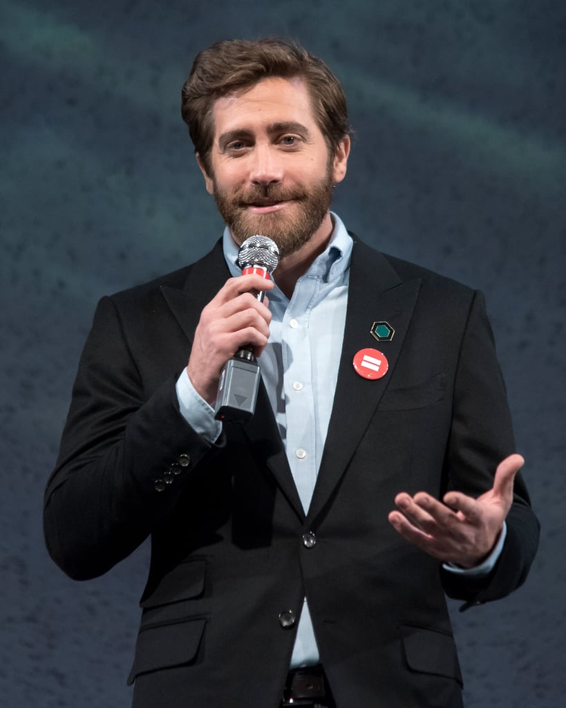 Jake Gyllenhaal at Sunday in the Park With George Photocall