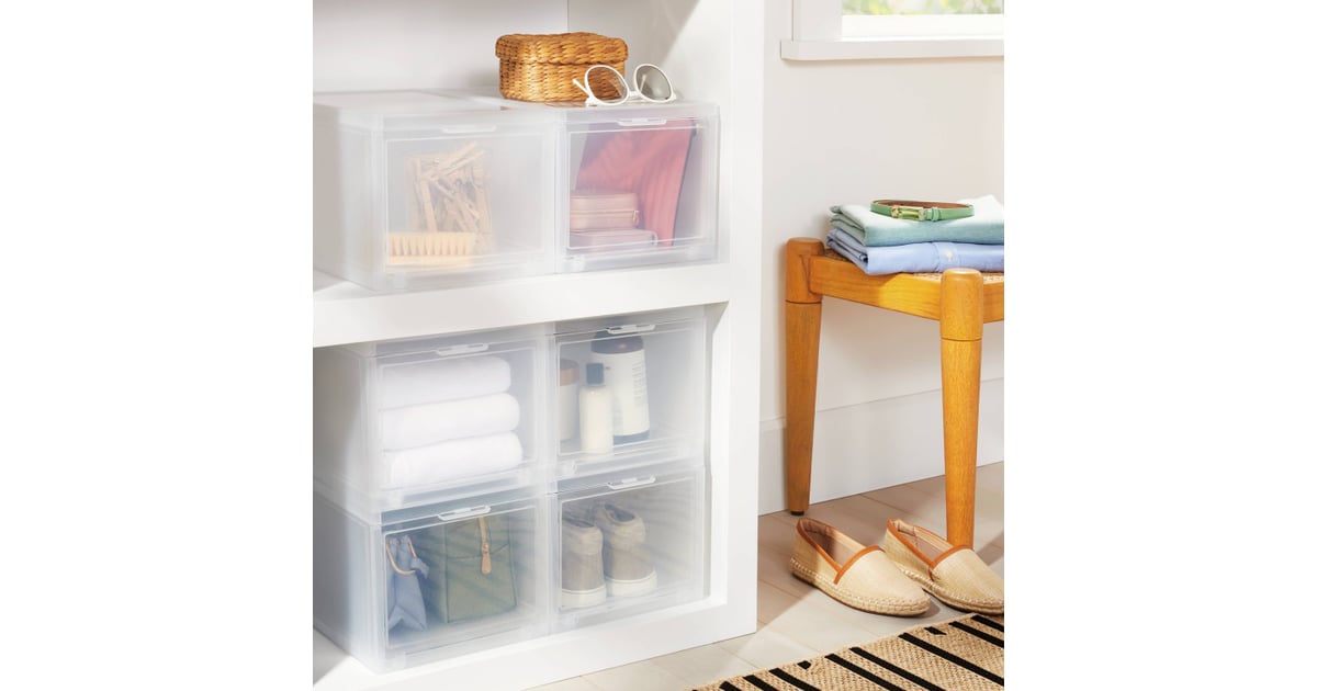 Useful Clear Bins Brightroom Small Stackable Bins Target Brightroom
