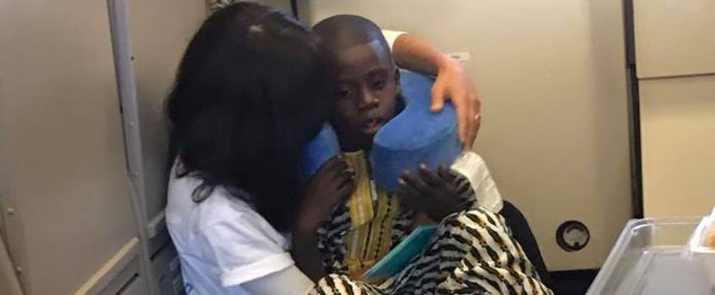 Woman Soothed Boy With Autism on Flight
