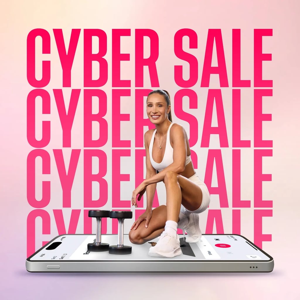 Sweat Membership ($13, originally $25)
Now's the time to finally join that fitness app you've been eyeing: Sweat is offering 50 percent off a membership plus a 14-day free trial for Cyber Monday. The popular app contains workouts, recipes, and programs for all fitness levels.