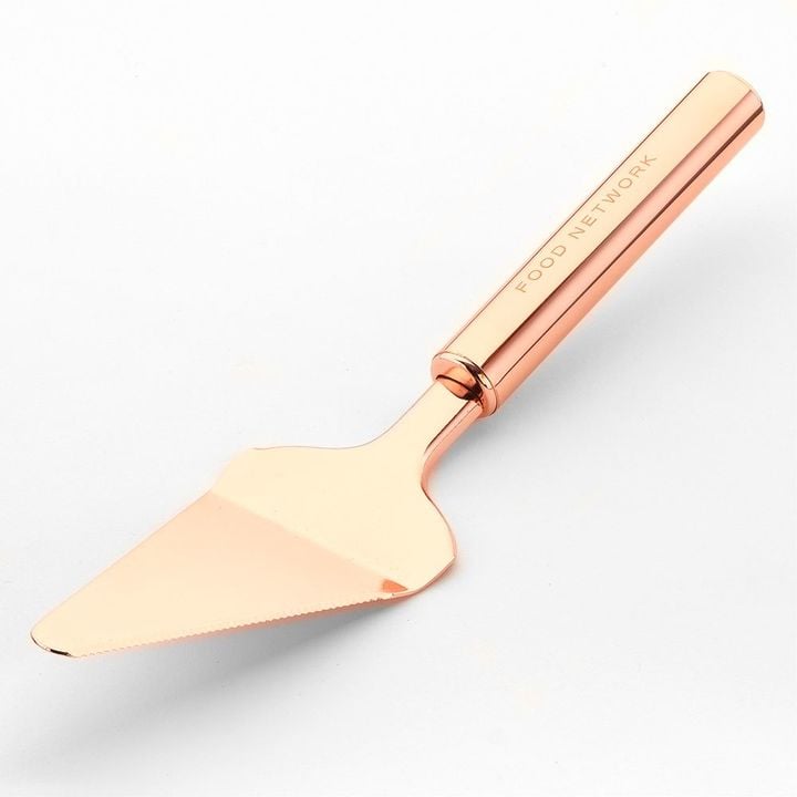 Food Network Copper-Plated Pie Server