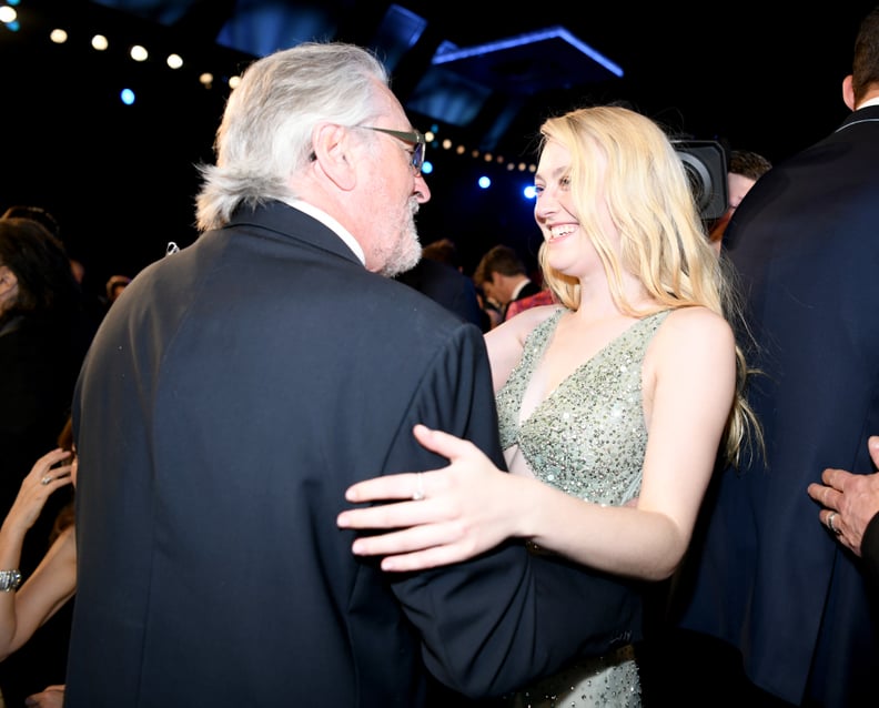 Robert De Niro and Dakota Fanning at the 2020 SAG Awards