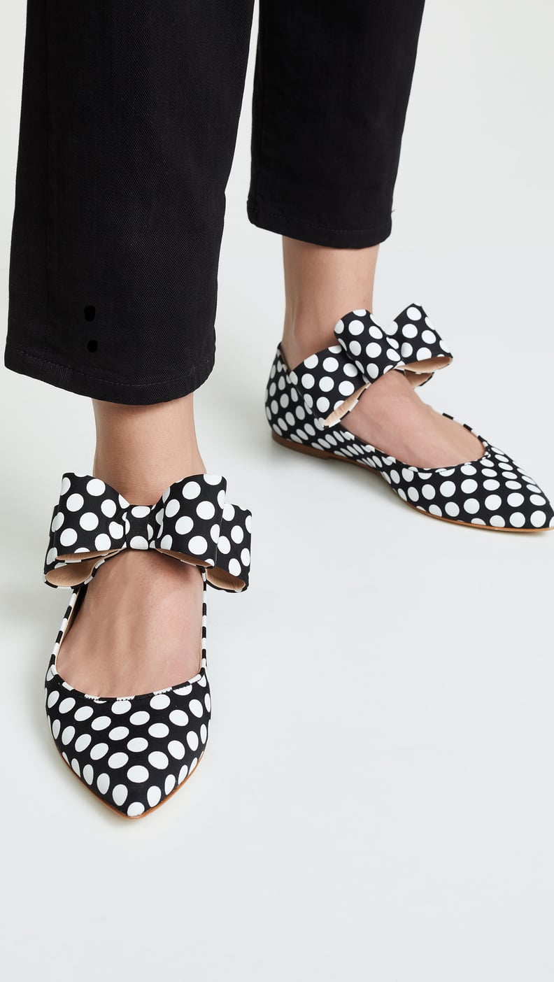 Polly Plume Bonnie Bow Mary Jane Flats