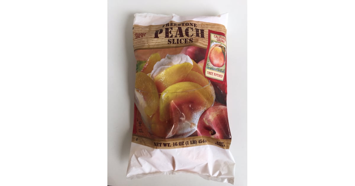 Freestone Peach Slices (4) Best New Trader Joe's Snacks 2015