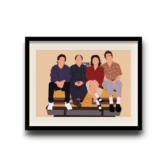 Seinfeld Minimalist Poster