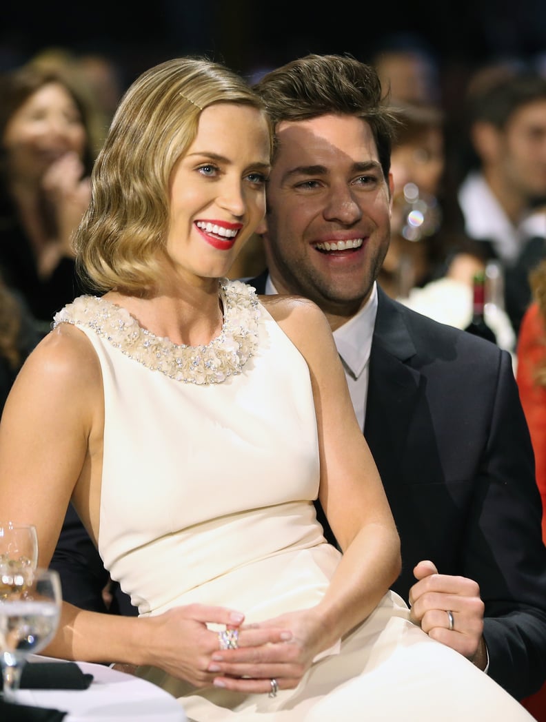 When He Had Emily on His Lap at the Critics' Choice Awards