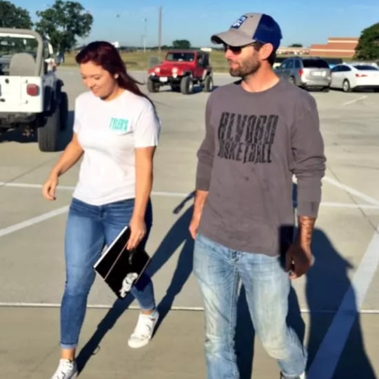 Dad Walks Daughter on First and Last Day of School