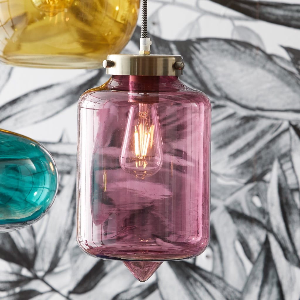 Wine Glass Pendant Light Drew Barrymore Flower Home at