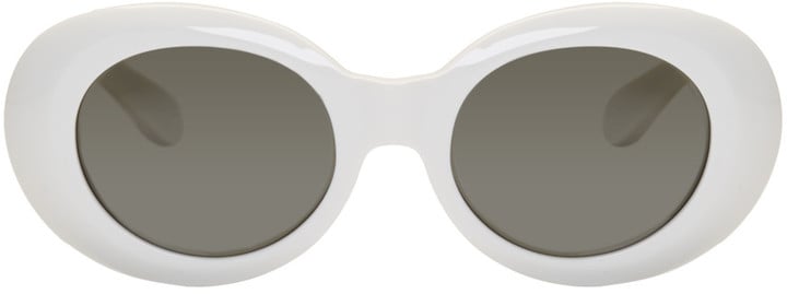 Acne Studios White Mustang Sunglasses