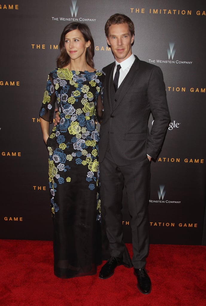 Benedict Cumberbatch and Sophie Hunter at The Imitation Game
