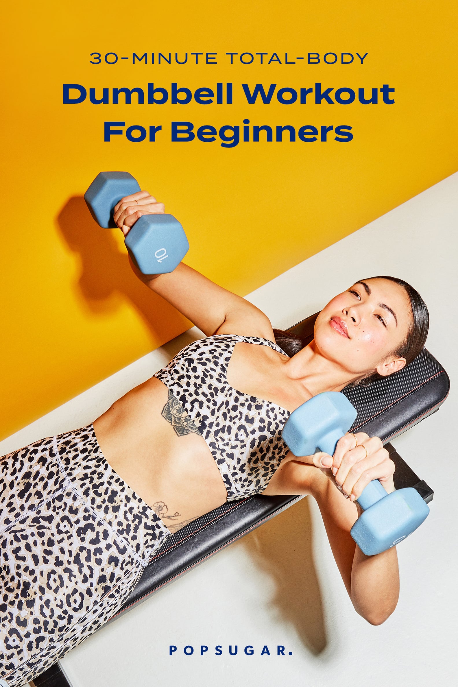 30Minute Dumbbell Strength Workout For Beginners POPSUGAR Fitness