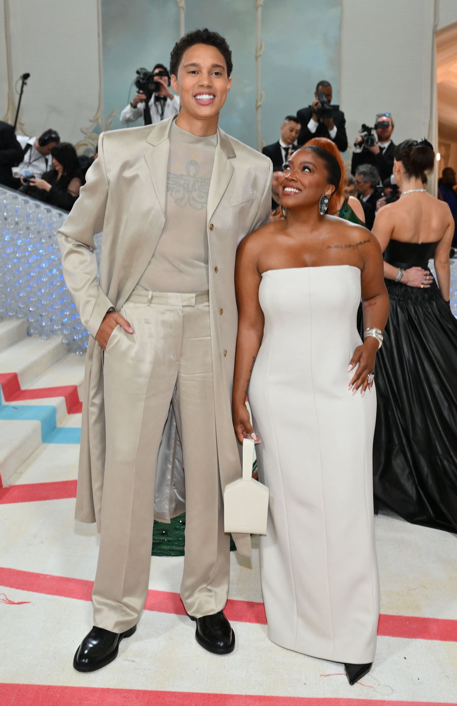 Brittney Griner and Wife Cherelle Attend Met Gala 2023 POPSUGAR Celebrity