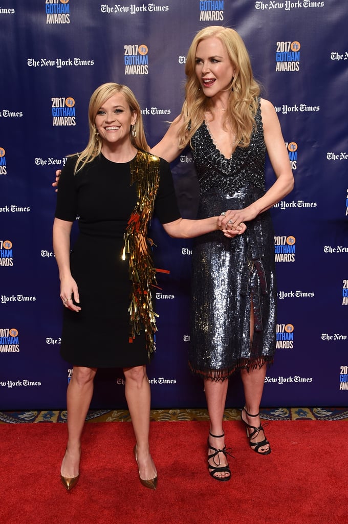 Nicole Kidman and Reese Witherspoon at 2017 Gotham Awards
