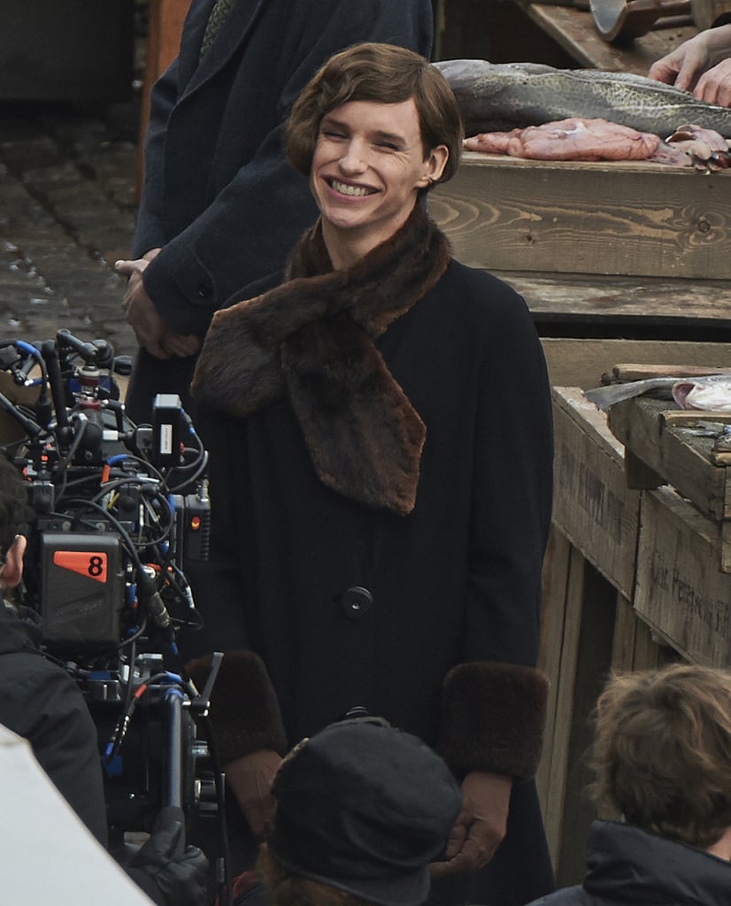Eddie Redmayne on The Danish Girl Set Pictures