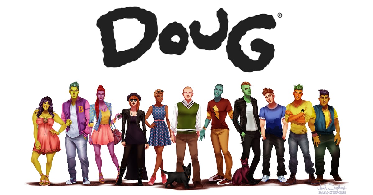 Doug 90s Cartoon Characters As Adults Fan Art Popsugar Love And Sex Photo 39 
