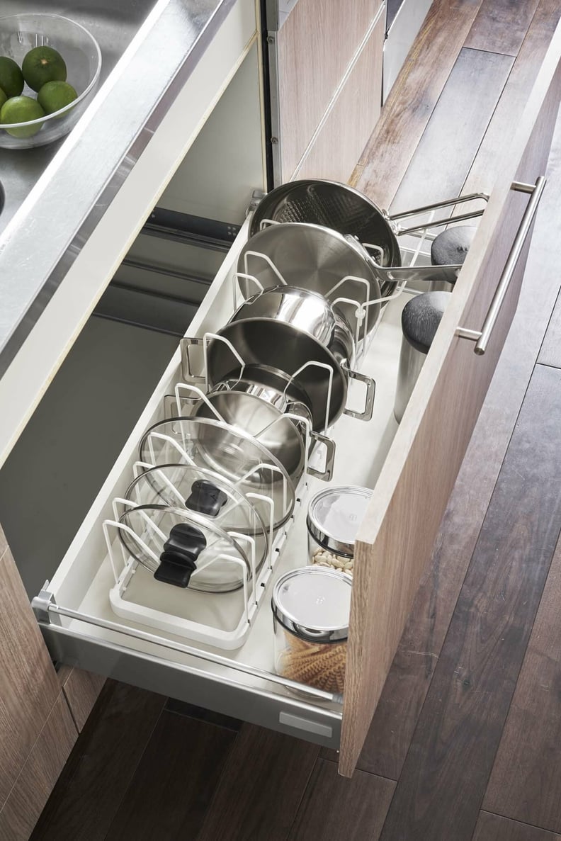 For Pot and Pan Organization: Tower Kitchenware Divider