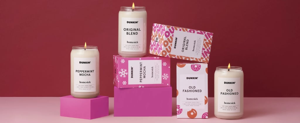 Dunkin' Donuts Coffee-and-Doughnut Candles