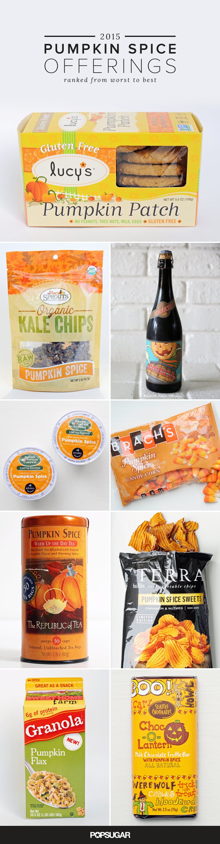 Pumpkin Spice Flavored Products | 2015