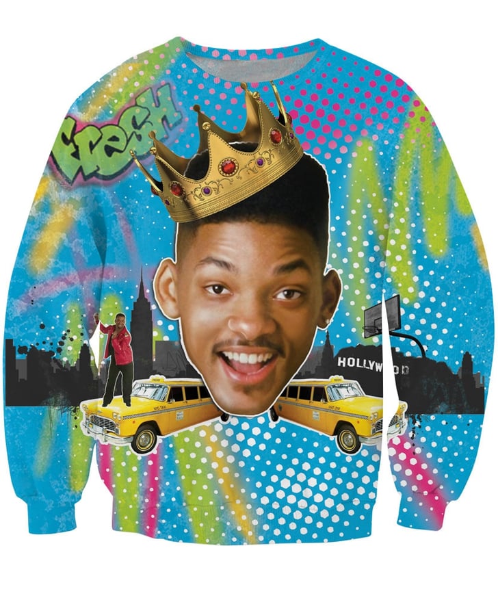 Fresh Prince of Bel-Air Taxi Ugly Christmas Sweater | Fresh Prince of ...