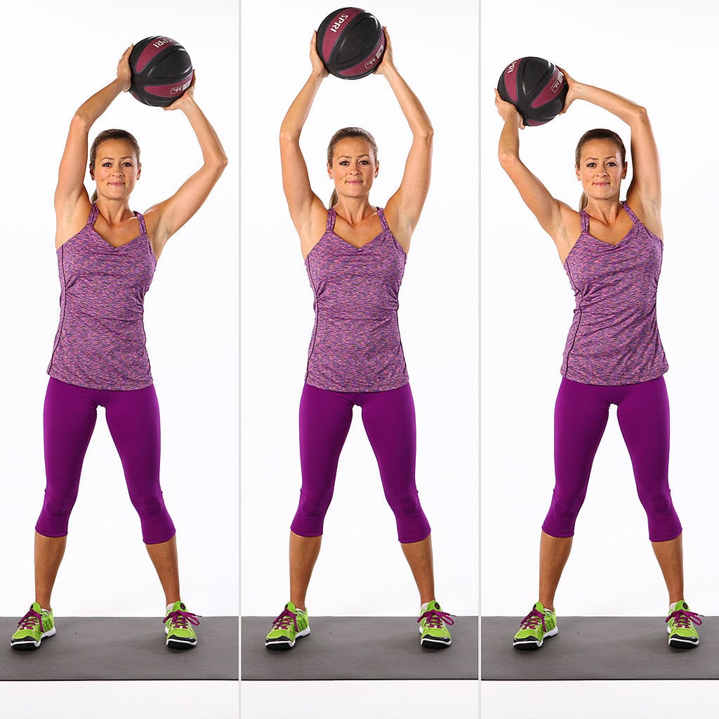 Standing Ab Exercises With Weights Popsugar Fitness