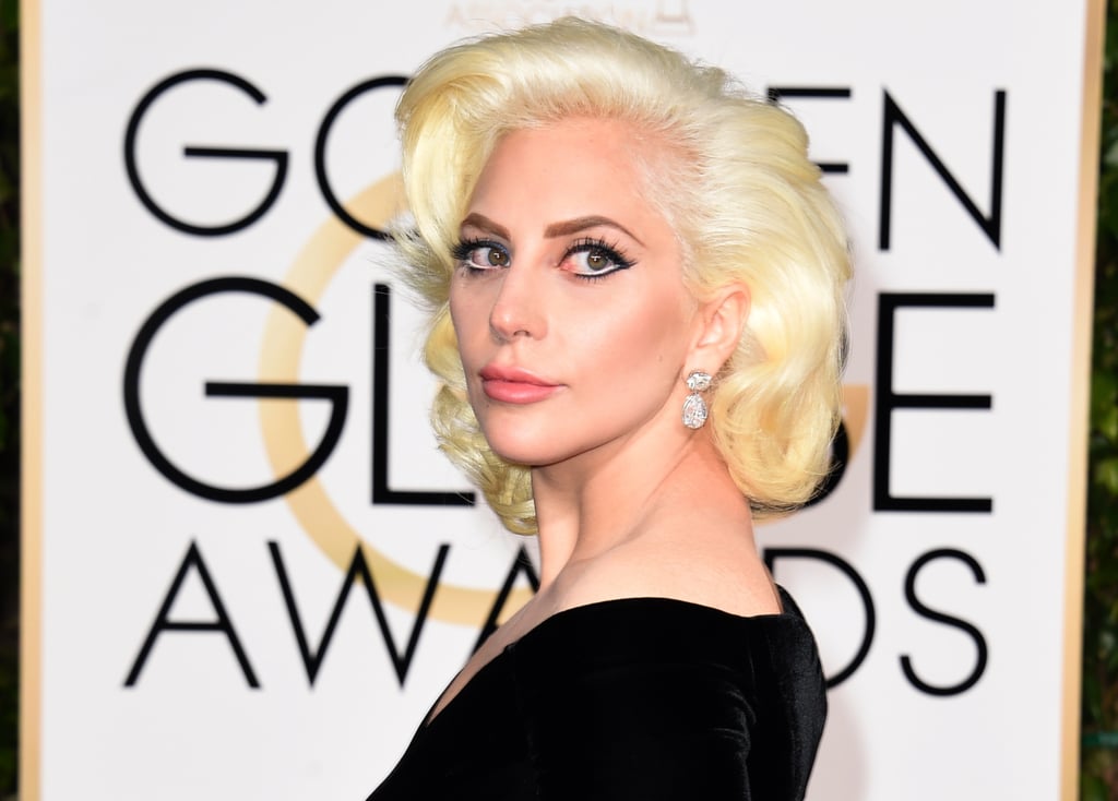 Lady Gaga and Taylor Kinney Golden Globes 2016 Pictures