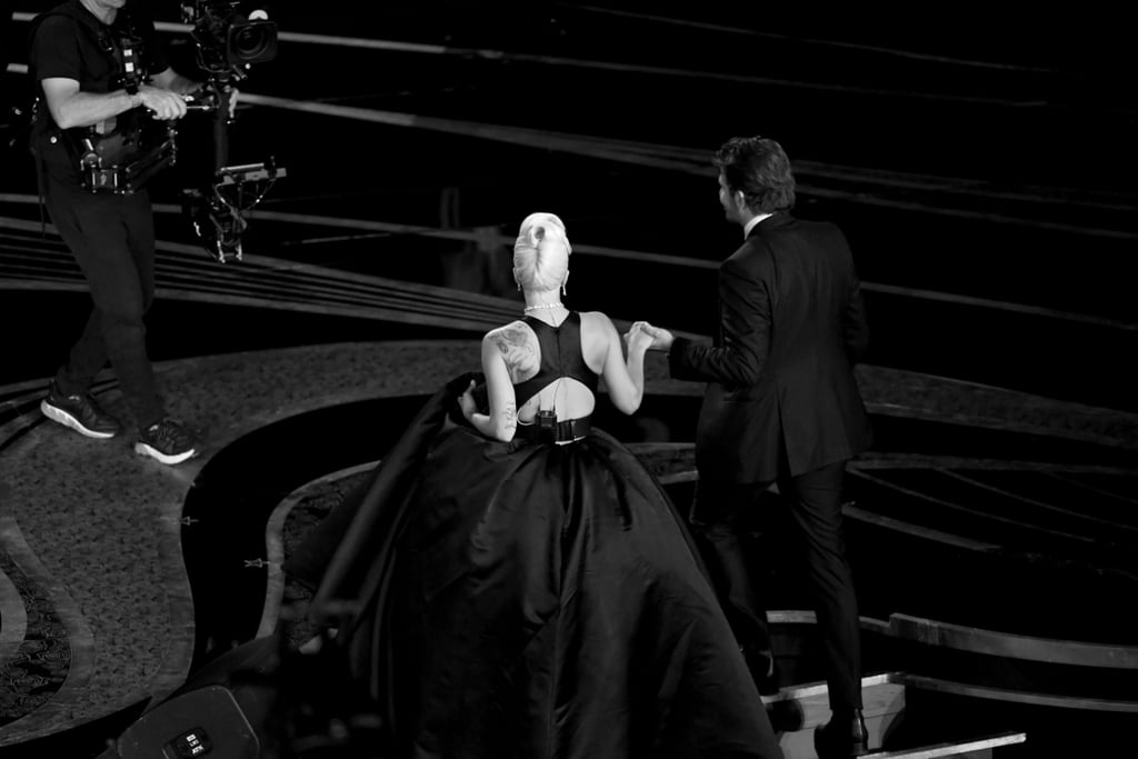 Pictured: Lady Gaga and Bradley Cooper