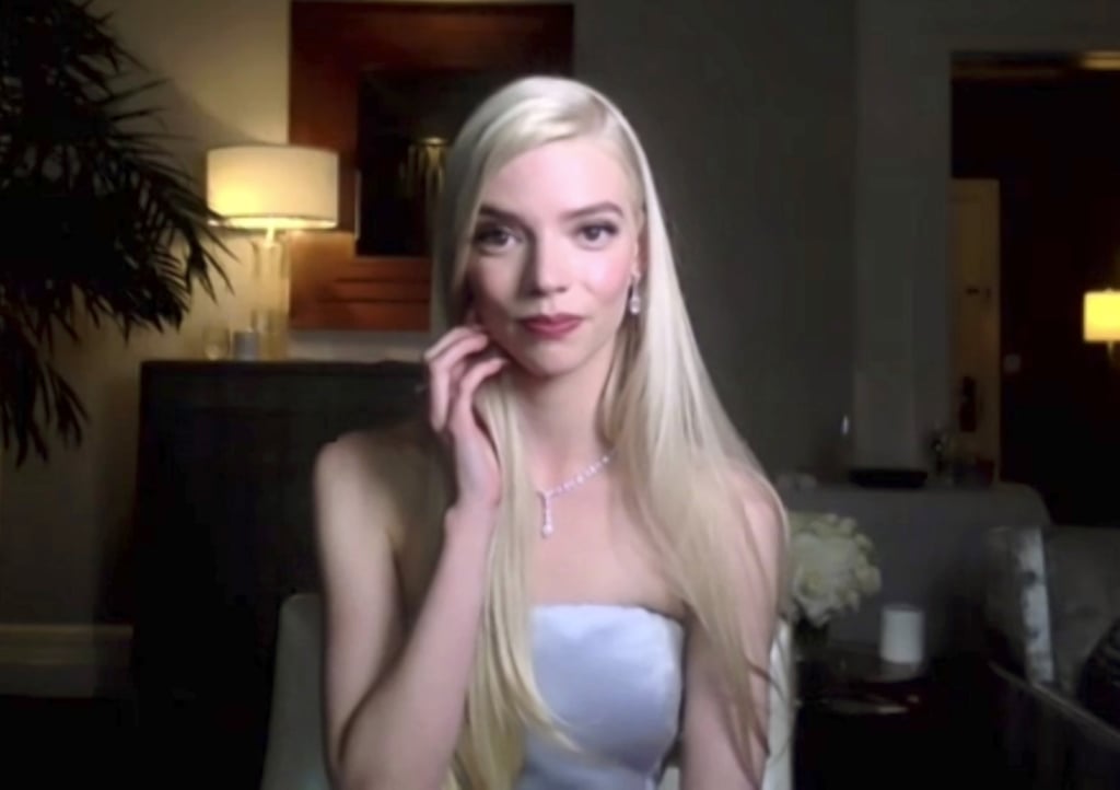 Anya Taylor-Joy's Best Moments at the 2021 Golden Globes