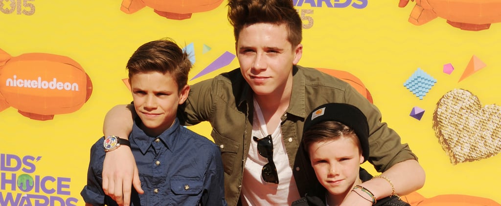Beckham Kids at the Kids' Choice Awards 2015