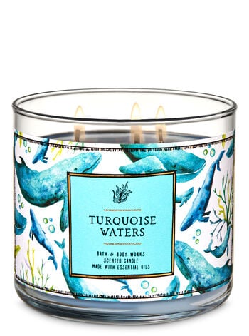 Turquoise Waters 3-Wick Candle