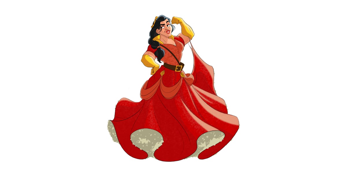 Tiktok Artist Reimagines Disney Villains As Princesses Popsugar Smart