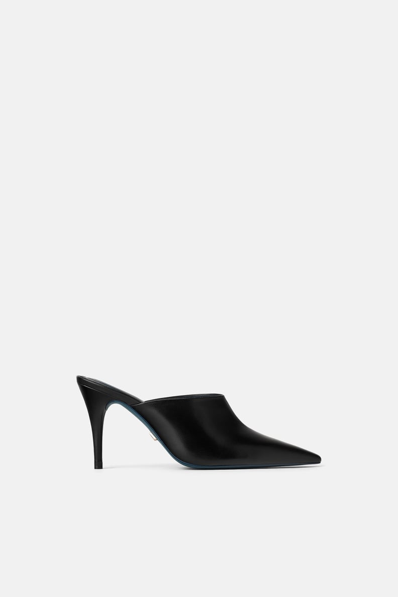 Zara Blue Collection Mules