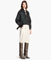 h&m pilot jacket