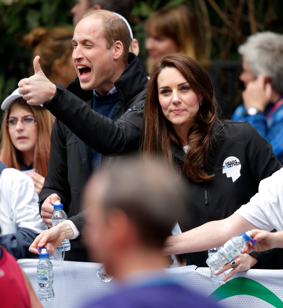 The British Royals at London Marathon April 2017