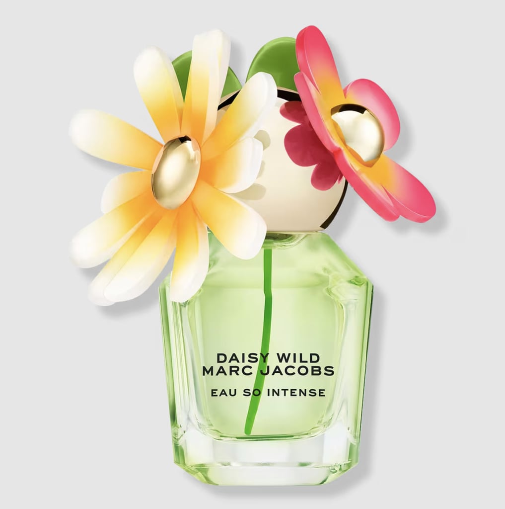 Marc Jacobs Daisy Wild Eau so Intense Eau de Parfum ($49, originally $98)
Finding a signature scent is always exciting, but if that perfume also doubles as a decor piece, it makes the whole experience more fun. If you are looking to add a bit of brightness to your fragrance wardrobe, this Marc Jacobs scent is like sunshine in a bottle. Notes of sandalwood, banana blossom, jasmine, and amber come together in a vibrant floral scent that is nothing short of captivating.