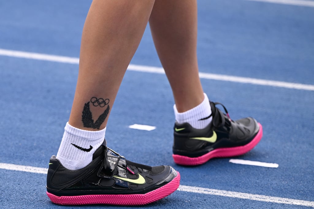 Ukraine's Iryna Gerashchenko's Olympic Rings Tattoo