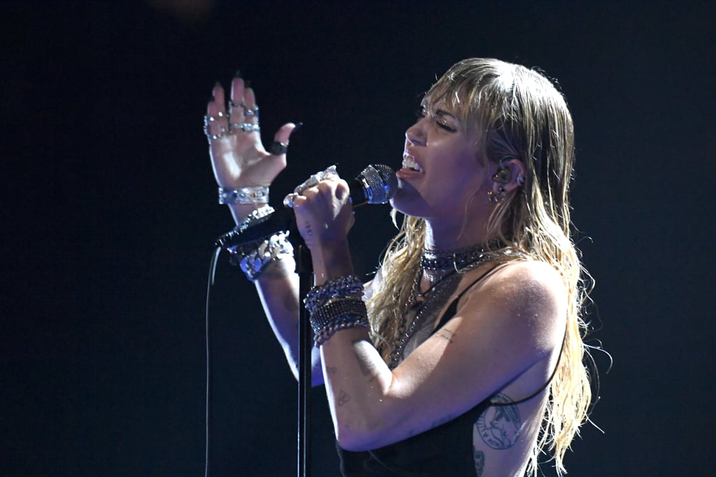 Miley Cyrus Performs "Slide Away" at the MTV VMAs POPSUGAR