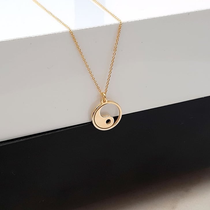 14K Solid Gold Yin Yang Necklace We Already Have the Full
