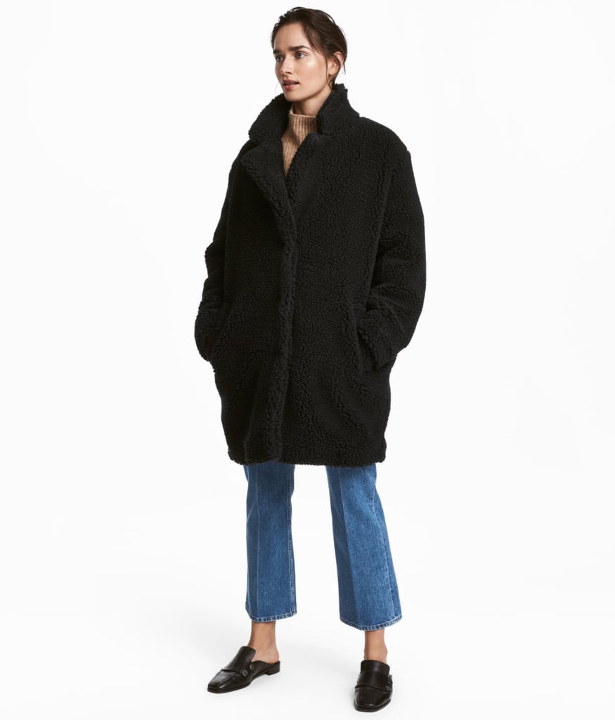 H&M Short Pile Coat