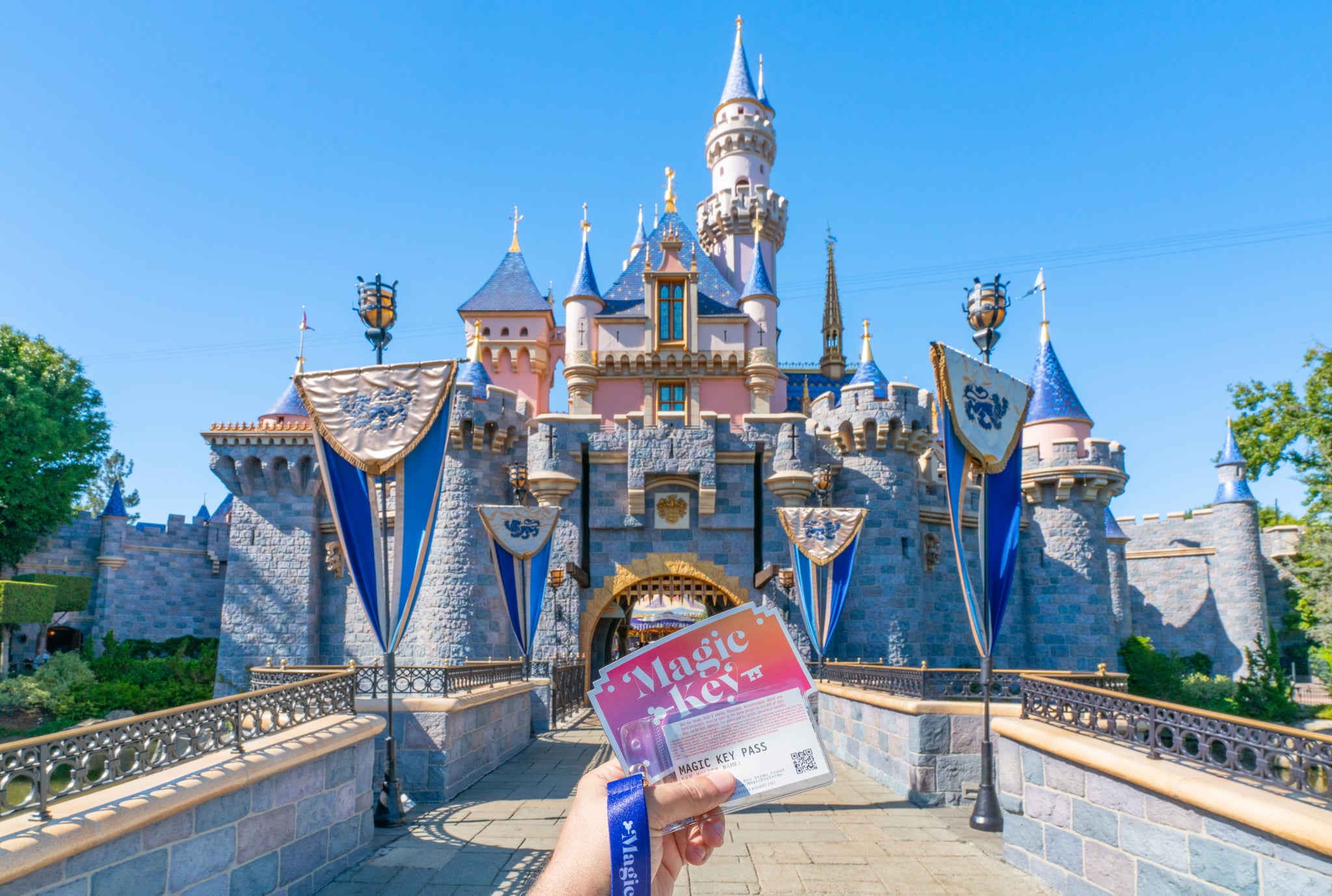 General views of Sleeping Beauty Castle at Disneyland in Anaheim, California.  (Photo by AaronP/Bauer-Griffin/GC Images)