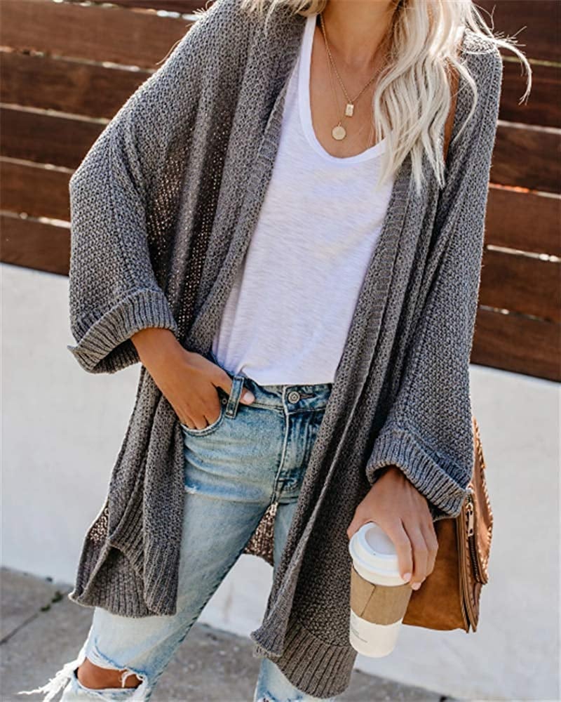 Cordat Casual Loose Cardigan