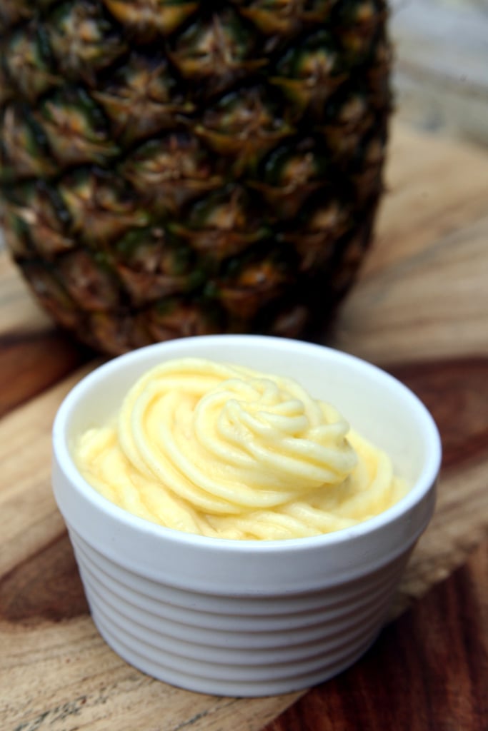 Pineapple Nice Cream Recipe POPSUGAR Fitness
