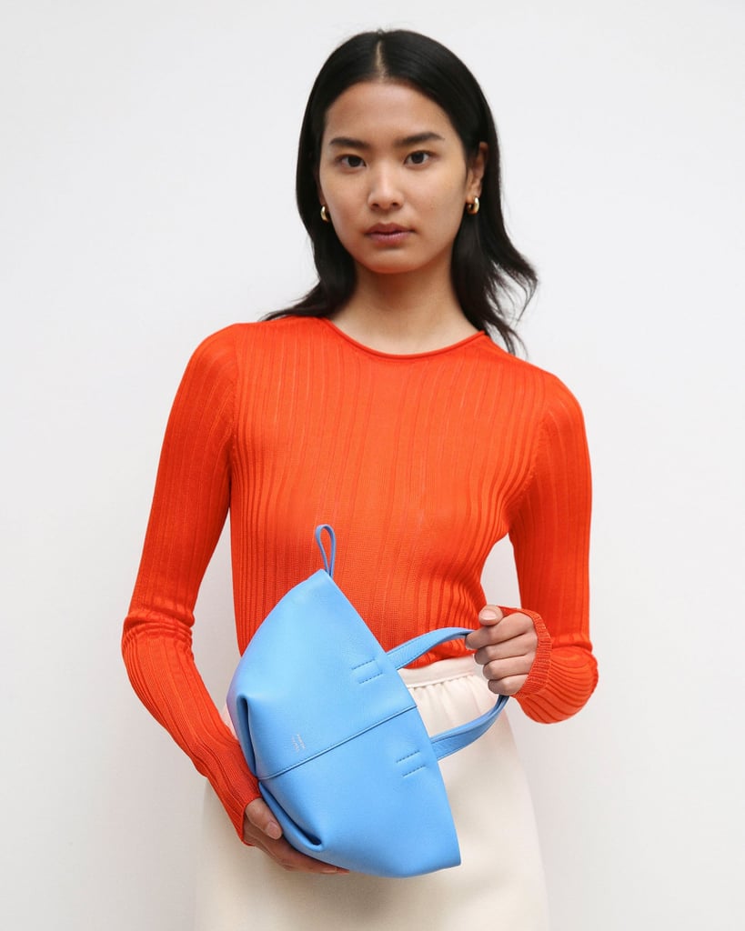 Something Blue: Mansur Gavriel Mini Tulipano Bag